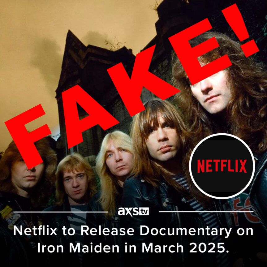 Fake News About Iron Maiden Netflix Documentary