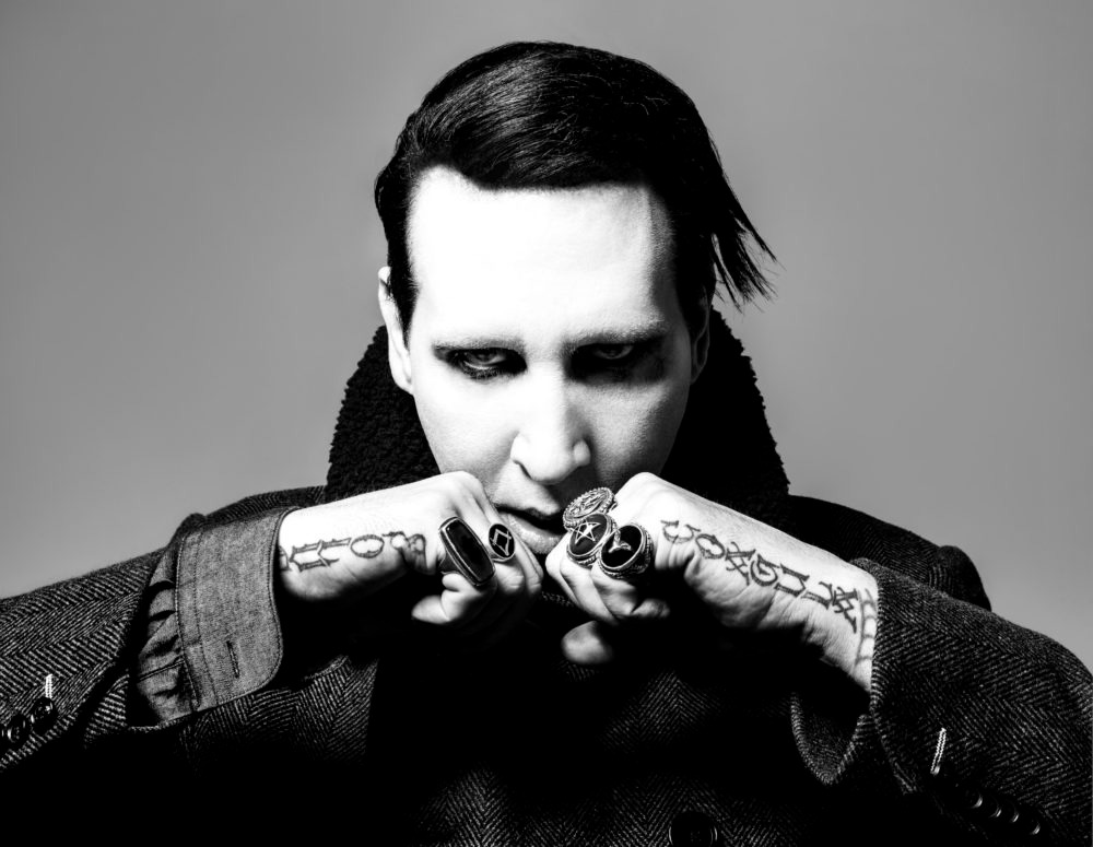 Marilyn Manson canceled tonight’s show in Denmark due to Laryngitis