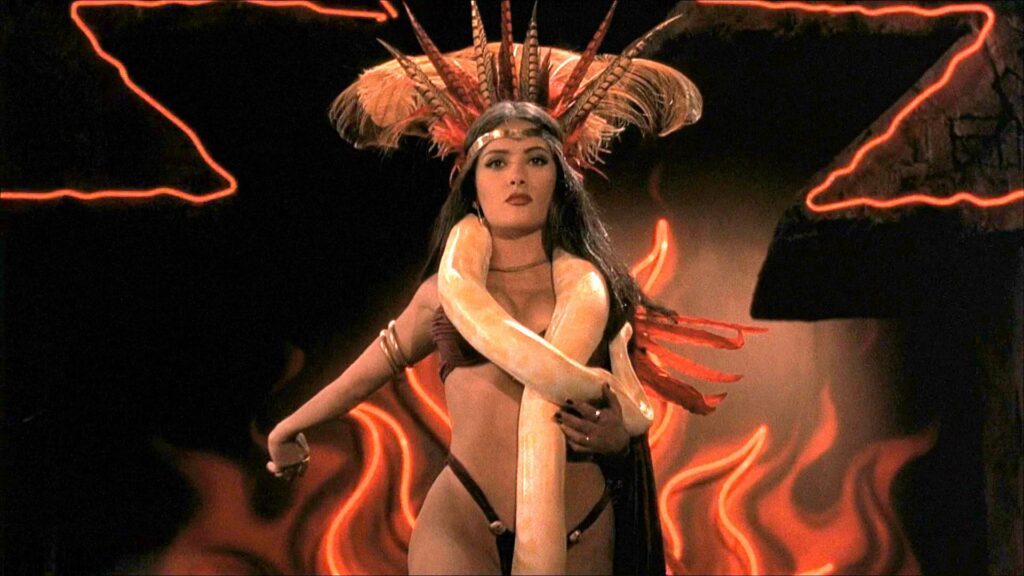 Salma Hayek as Santanico Pandemonium.