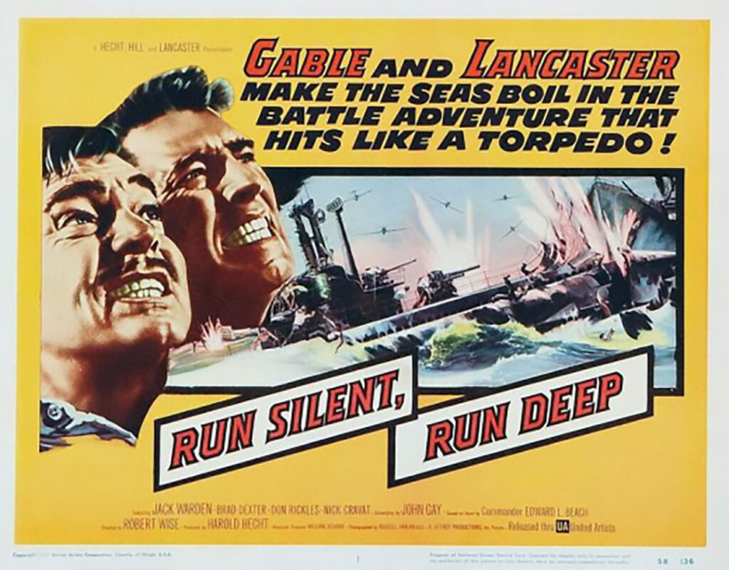 The movie Run Silent, Run Deep used by Iron Maiden