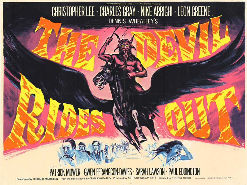 The movie The Devil's Rides Out used by Iron Maiden