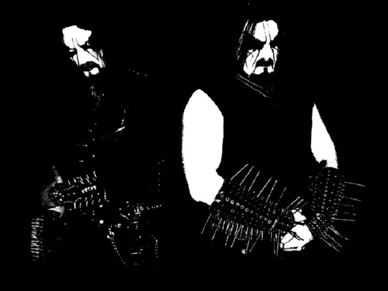Russian black metal band Black Shadow
